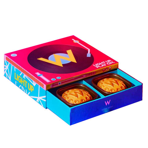 Gift Accessories - W HOTEL white lotus seed paste mooncakes(4 pieces) - MRA0716A4 Photo